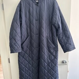 Aritiza Pavant Long Quilted Jacket